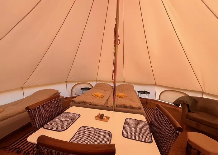Lango Fjord Glamping Nr 2 Campismo de Luxo Nakskov